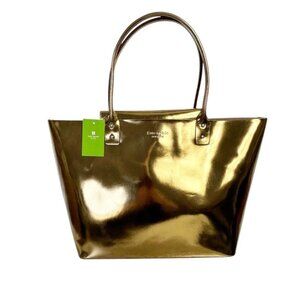 Kate Spade Small Coal Tote in Metallic London Bronze  - NWT*